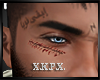 -X K- Face stitches