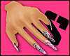 [S] Pink Bandana Nails