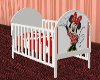 DD minnie mouse red crib