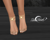 Gold Chained Feet