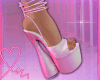 â. pink high heels