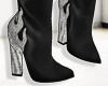 Flame Boots Black Deriv
