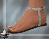 [R] metallic sandals