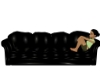 Royal Black Sofa