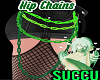 Hip Chains Glitter Green