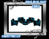 Aqua Blue Chat Table