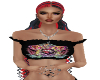 Jasmin Red N Black
