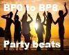 Party beats - BP0 to BP8