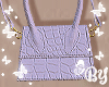 by. Lilac Mini Bag