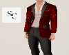 SC RED GLITTER SUIT