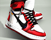 OW X Jordan 1 Red