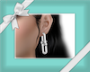 Silver HardWear Earrings