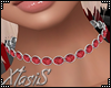 Trevi choker_red