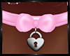 [A]Choker Heart Pink1