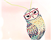 Hipster owl