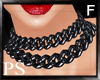 PS. Blk Chain Necklace F