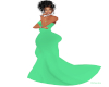 Elegant Mermaid Gown #5