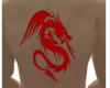 Red Dragon Back Tatt