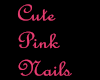 Y2K PINK NAILS+BOWS F