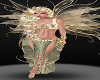 Pretty Gold Fairy Lady