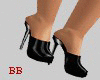 PVC black shoe