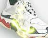 M| White Retro Kicks