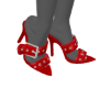 Leather Red Sandal
