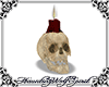 Skull  candle holder