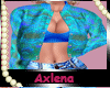 AXL Blue Open Jacket.