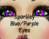 Sparkley Blue Purple 