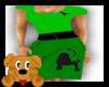 !A! Poodle Outfit Green
