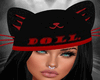 Dollz Hat/Hair [BL/RED]
