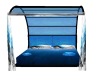 Blue Pose bed