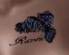 Raven Chest Tattoo