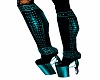 PVC Electra Teal Boots