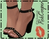 Ruby sandal black