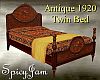 Antique 1920 Twin Bed OY