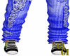 [GiGi]Sexy blue pants