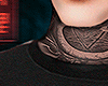 死 Neck Tattoo