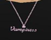 vampiress necklace