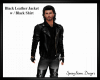 Black Leather Jacket/Shi