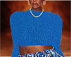 BBW Blue Jersey Knit