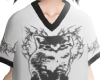 y2k Cat Jersey Tee
