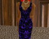 CA PurpleBlk Gown