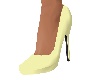 Yellow Classic Pumps