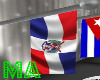 Dominican Flag Pole