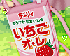⁘ strawberry backpack