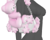 ^ཀ^ pink bear bag