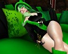 Green Sleeping Sofa