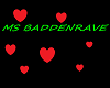 Baddenrave hp sticker lg